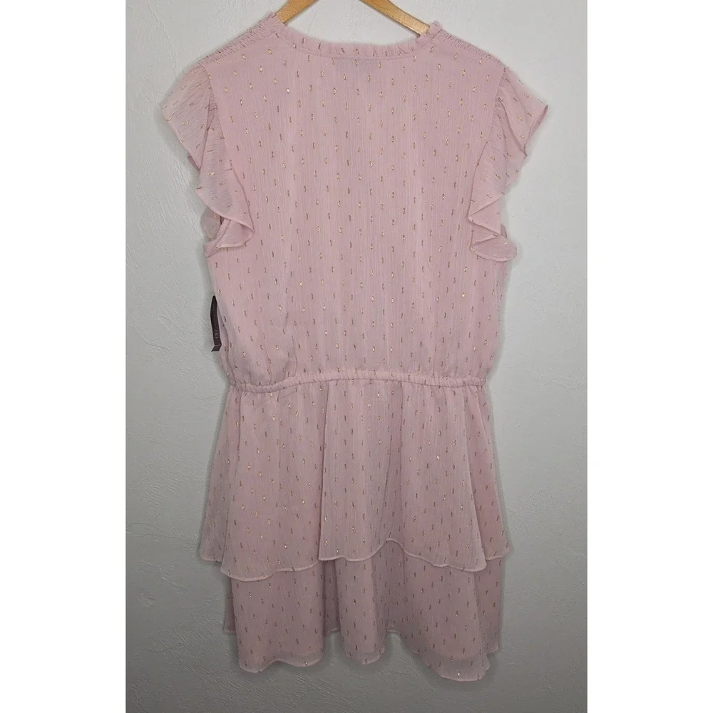 *NEW w/Tags INC International Concepts Women's Dress Pink Short Sleeve‎ Size XL